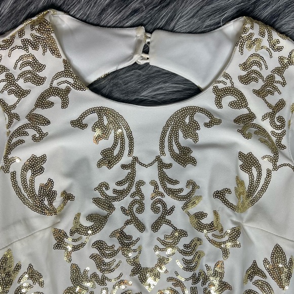 Gold Sequin Dress - Picture 2 of 7